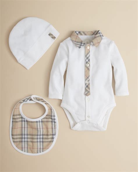 newborn burberry outfit|Burberry baby bodysuit.